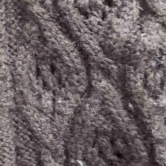 Mocha Brown leg warmers with pom poms - Picture 3 of 4